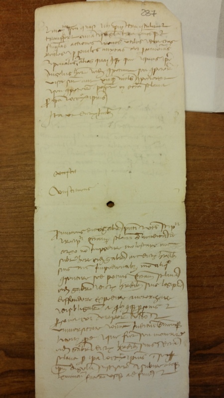 Notai antichi 890, II, nr. 287, col. 2