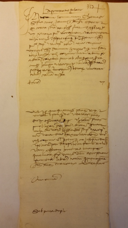 Notai antichi 893, I, nr. 357, col. 1