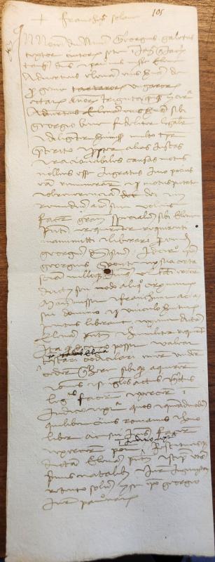 Notai antichi 717, I, nr. 105, col. 1