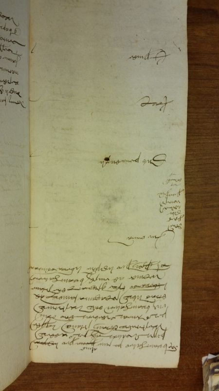 Notai antichi 889, II, nr. 261, col. 3