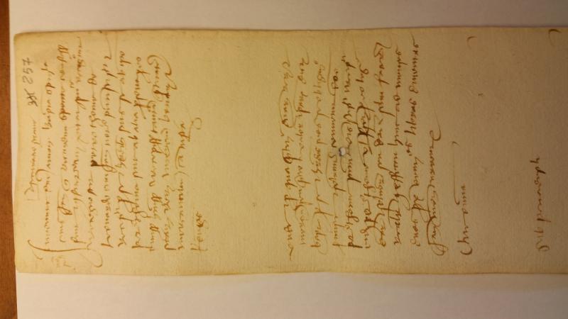Notai antichi 901, II, nr. 257, col. 1