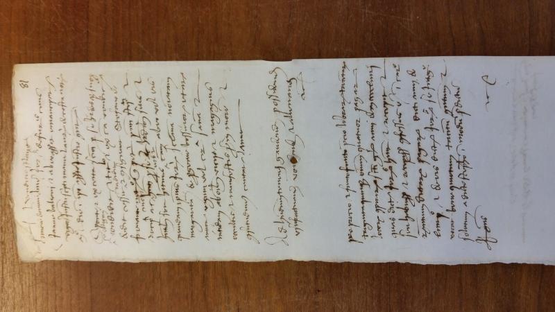 Notai antichi 915, II, nr. 81, col. 1