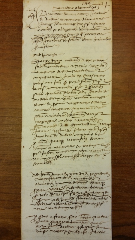 Notai antichi 889, II, nr. 149, col. 1