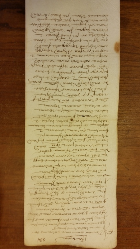 Notai antichi 889, II, nr. 234, col. 1