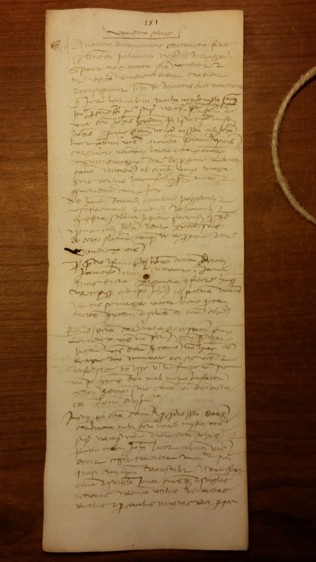 Notai antichi 890, I, nr. 151, col. 1