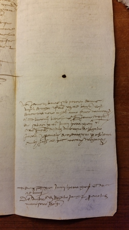 Notai antichi 891, I, nr. 317, col. 4