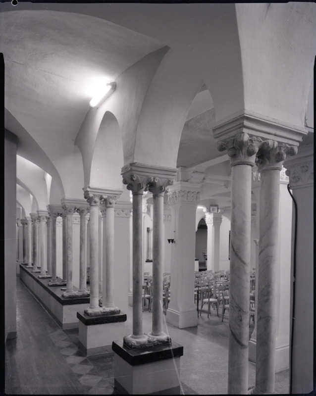 Remains of the cloisters of the Santa Maria di San Sepolcro