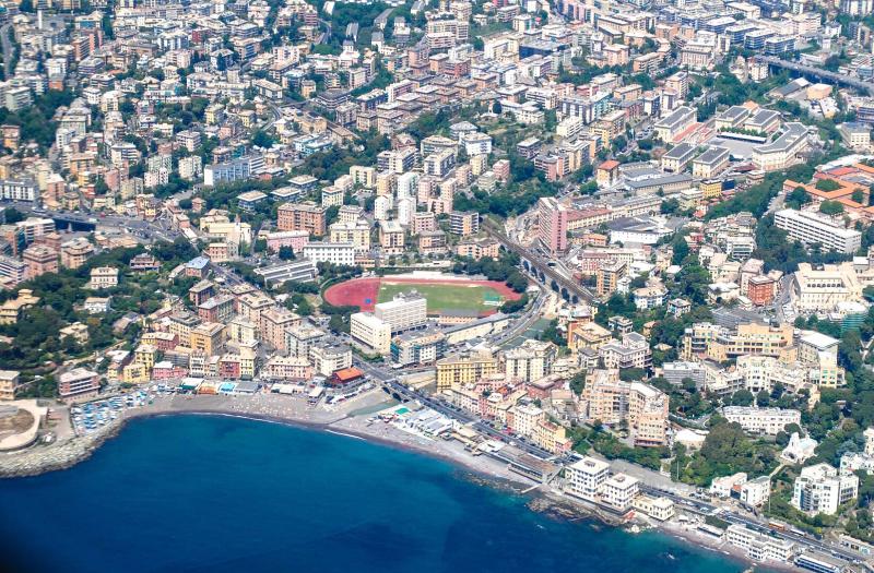 Sturla, aerial view