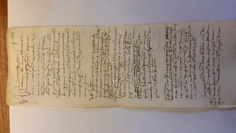 Notai antichi 899, n. 384, col. 1