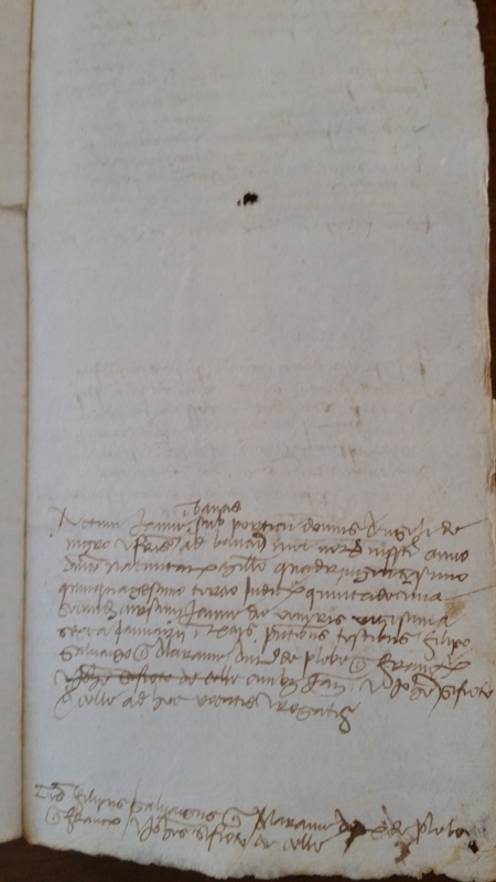 Notai antichi 888, I, nr. 9, col. 3