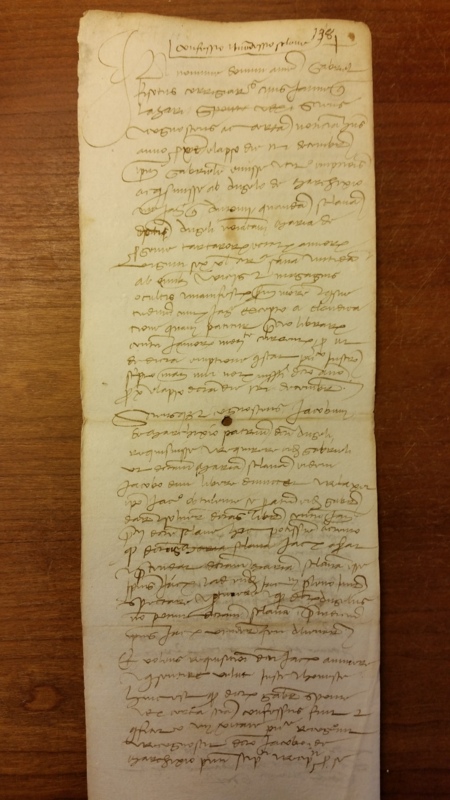 Notai antichi 891, I, nr. 138, col. 1