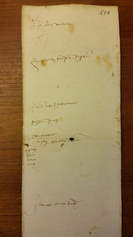 Notai antichi 891, I, nr. 177, col. 2