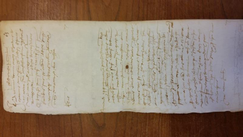 Notai antichi 894, I, nr. 63, col. 1