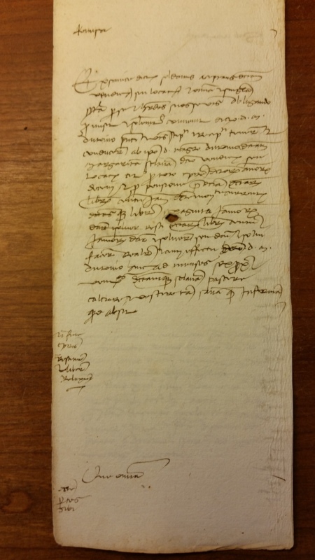 Notai antichi 891, I, nr. 329, col. 2