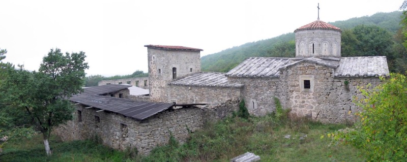 The 14th century Armenian monastery of Surb Khach, Staryi Krym