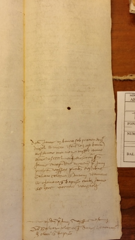 Notai antichi 890, I, nr. 164, col. 4