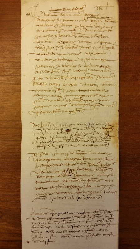 Notai antichi 891, nr. 552. col. 1