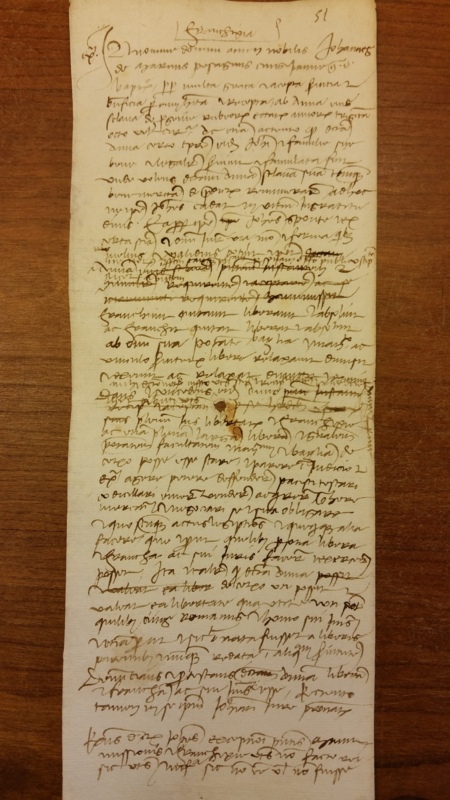 Notai antichi 889, II, nr. 51, col. 1