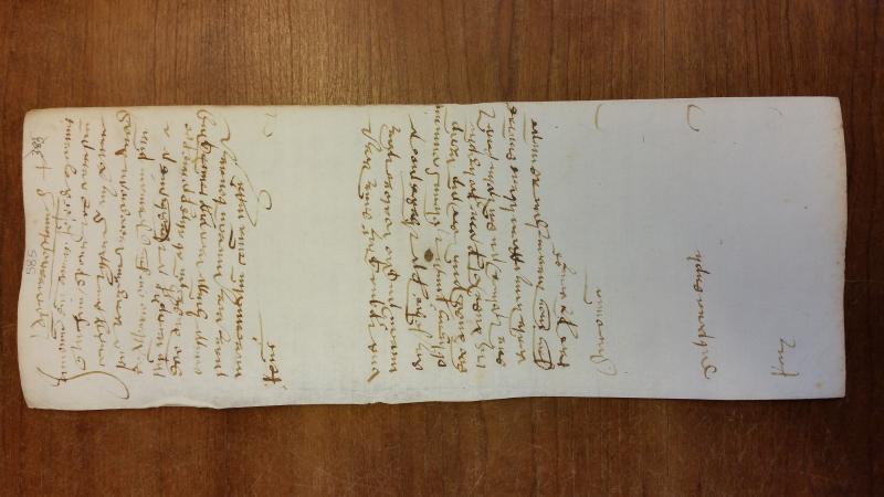 Notai antichi 909, nr. 585, col. 1