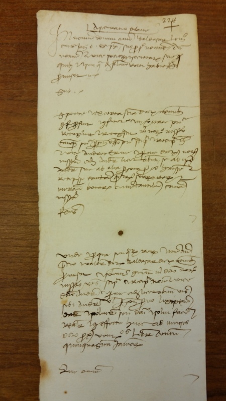 Notai antichi 889, II, nr. 224, col. 1