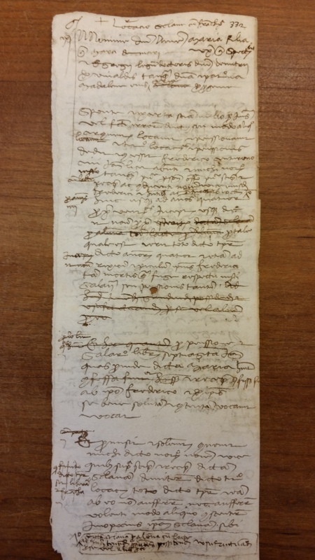 Notai antichi 719, I, nr. 332, col. 1