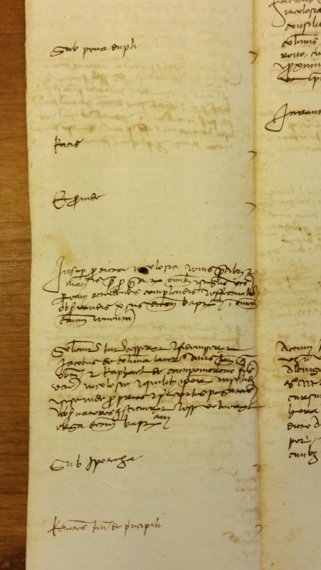 Notai antichi 890, I, nr. 297, col. 3