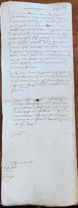 Notai antichi 889, I, nr. 378, col. 1