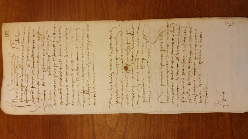 Notai antichi 895, nr. 352, col. 1