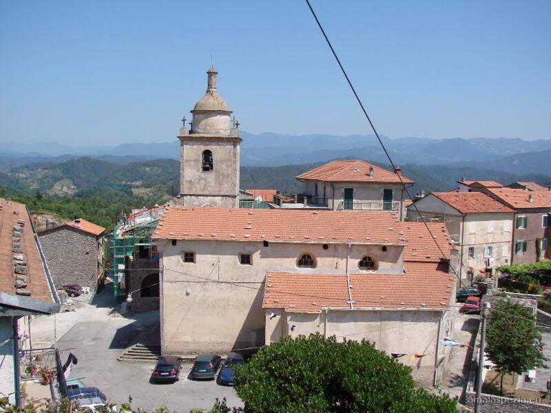 Corvara, village in La Spezia