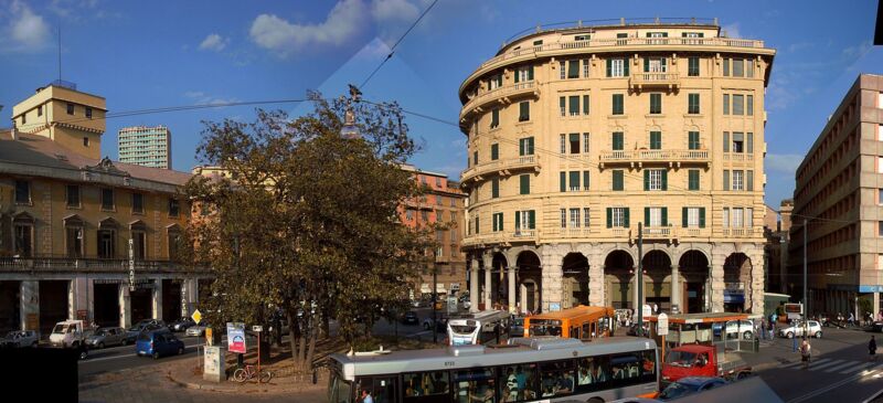 Piazza Montano, Sampierdarena