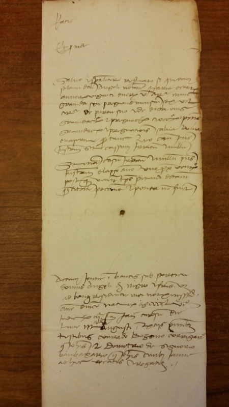 Notai antichi 889, II, nr. 218, col. 2
