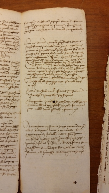 Notai antichi 783, I, nr. 22, col. 4