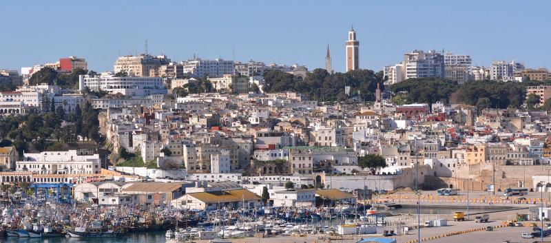 Tangier, view from Harbour