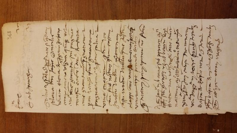 Notai antichi 911, I, nr. 368, col. 2