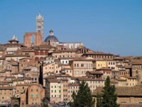 Siena, view of skyline