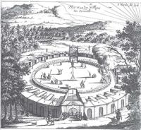 Visual Perspective of a Round Circassian Village (ca. 1676)