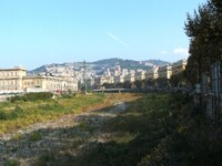 Il Bisagno tra Marassi e San Fruttuoso