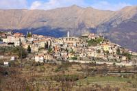 Triora, panorama view